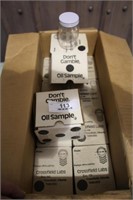 Estate-Box Lot Oil Sample Bottles