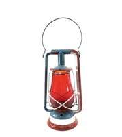 Painted Red Signal Lantern