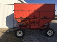 Kilbros 350 Hopper Wagon w/ Steel Side Boards