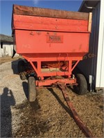 Kilbros 350 Hopper Wagon w/ Wood Side Boards