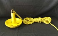 Yellow Anchor with Rope
