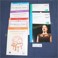 Teaching Lesson Books Piano and Voice