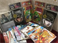 Lot of assorted comics and more