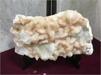 Mineral formation, approximately 9 inches long