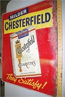 Chesterfield Cigarette sign