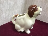 Quon Quon ceramic dog pitcher 8 inch , local