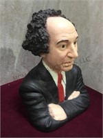 Plaster bust of Larry Fine, hollow, 11 inch ( 3