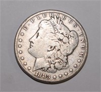 1883 US MORGAN SILVER DOLLAR !