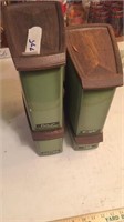 Vintage storage containers