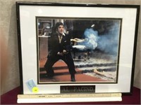 Framed Scarface Photo, Al Pacino