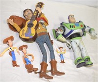 COLLECTIBLE WOODY TOYS ! X3