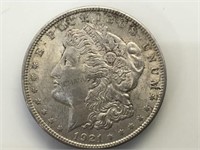 1921. Morgan Silver Dollar