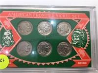 American Frontier Nickel Set, Buffalo nickels