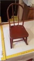 Antique kids chair