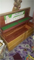 Vintage cedar lined chest