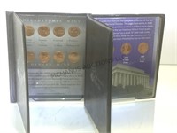 2008 & 2009 Lincoln Penny Collections w/ albums &