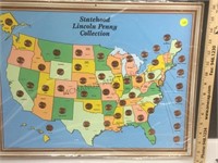 STATEHOOD LINCOLN PENNY COLLECTION, local pickup