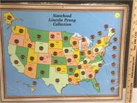 Statehood Lincoln Penny collection, local pickup