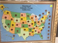 STATEHOOD LINCOLN PENNY COLLECTION, local pickup