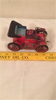 Antique lever action toy car made by modern toys,