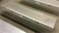 Diamond plate aluminum truck tool side box