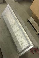 Diamond plate aluminum truck tool side box