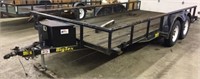 Big Tex 70PI bumper pull trailer, tool box,