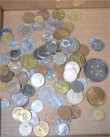HUGE COLLECTION FOREIGN COINS ! -U