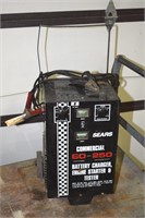 SEARS COMMERCIAL 60 AMP BATTERY CHARGER ! -BK