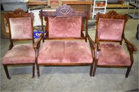 3-ANTIQUE CHAIRS !-FRT