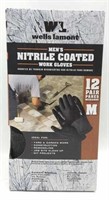 Wells Lamont Nitrile Coated Work Gloves Men Medium