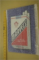 Marvels Cigarette sign as found