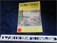 1952  Ford Times