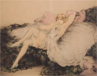 Louis Icart (French, 1888-1950)- Etching, Art Deco