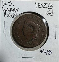 1828  Large Cent  G