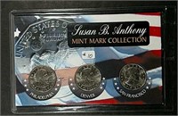 1999 P-D-S Susan B. Anthony Dollar Collection
