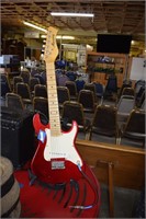 Harmony Electric Guitar on Stand