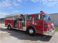 1990 Sutphen 75ft Quint Firetruck