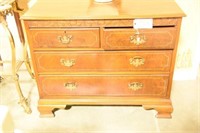 Four drawer reproduction Chippendale chest of
