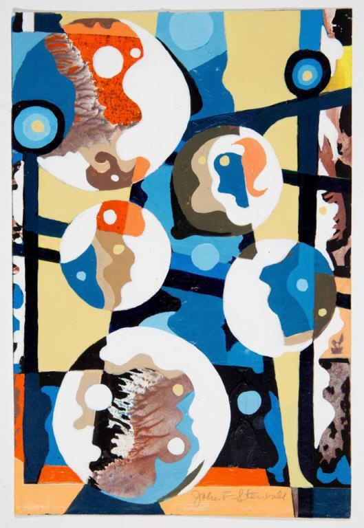 John Francis Stenvall (American, 1907-1998) abstract