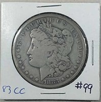 1883-CC  Morgan Dollar  VG