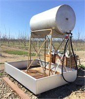 300 Gallon (Approx) Fuel Tank and Stand