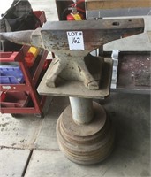 Large Anvil on Stand