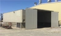 35'x45' Van Storage Container and Roofing Unit
