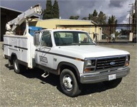 1986 Ford F-350 Dually Service Truck, 2wd, Gas