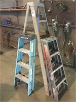 Lot of (3) Ladders