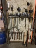 Wall Section Of Shop Tools