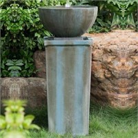 Zen Bowl 45" Outdoor Fountain Sculptural Piece