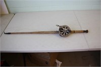 Vintage Wooden Rod & Reel 37L