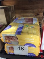1 LOT DIAPERS (SIZE 1)